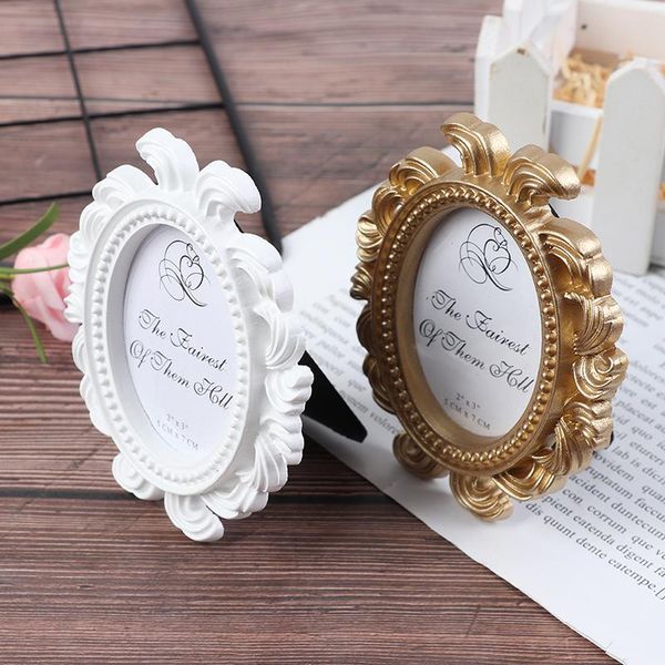 

frames 2 colors mini retro decorative flower po frame deskpicture oval shape for wedding gifts home decor 1 pc