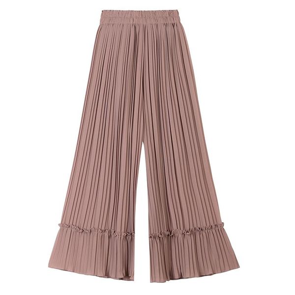 

women's pants & capris wholesale 2021 spring summer autumn fashion casual women culottes woman female ol wide leg py1451, Black;white