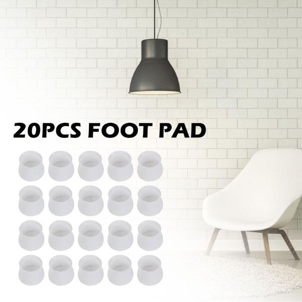 

chair covers 20pcs silicone leg floor protectors anti slip furniture cap protection cover pads for sofa table