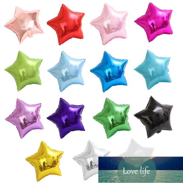 10pcs 18 pollici pentagramma foglio di alluminio palloncino festa di compleanno palloncino matrimonio decorazione natalizia palloncino 55 prezzo di fabbrica design esperto qualità ultimo stile