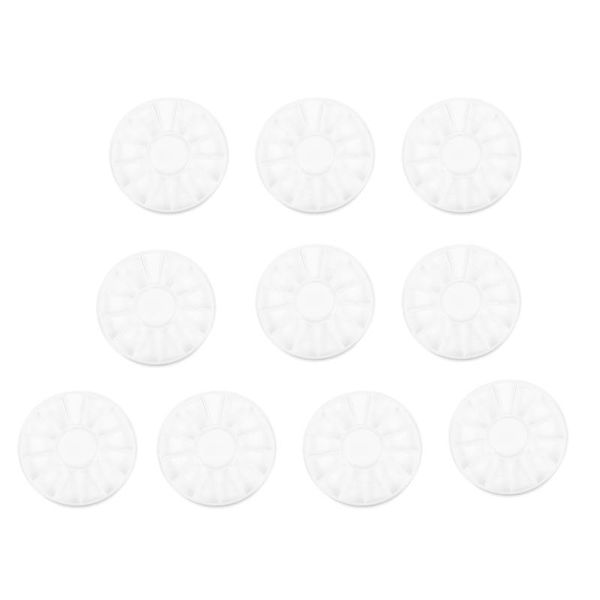 

dinnerware sets 10pcs watercolor sample plates round pigment sub-packing