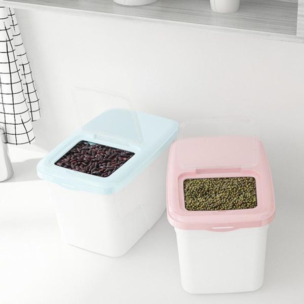 

rice storage container airtight with measuring cup wheels for kitchen bottles & jars