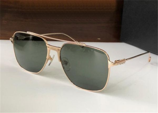 

new fashion design sunglasses humps square pilot frame exquisite workmanship simple and popular style outdoor uv400 protective eyewear, White;black