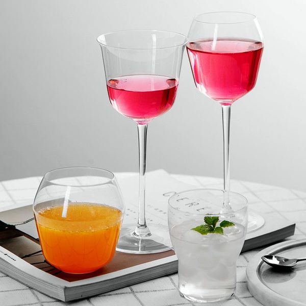 

creative lightweight tasting cup series crystal cocktail glass household personality red wine champagne glasses