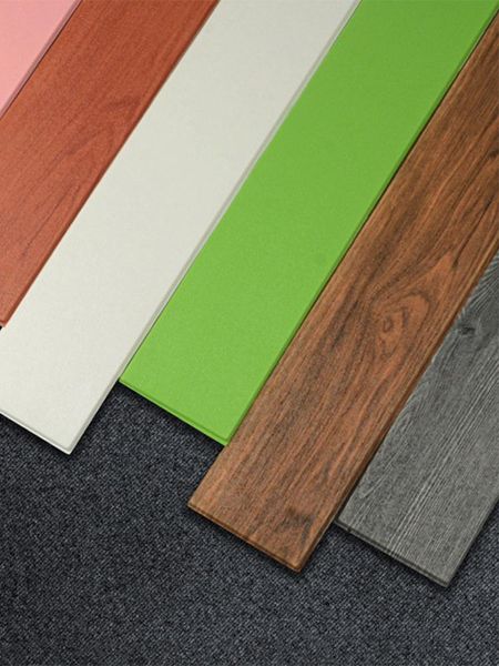 

wall stickers elf-adhesive pvc wood grain skirting sticker waistline baseboard edge strip waterproof floor corner line