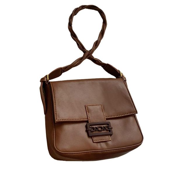 

cross body women's solid pu bracelet, girl messenger bag, fashion retro handbag