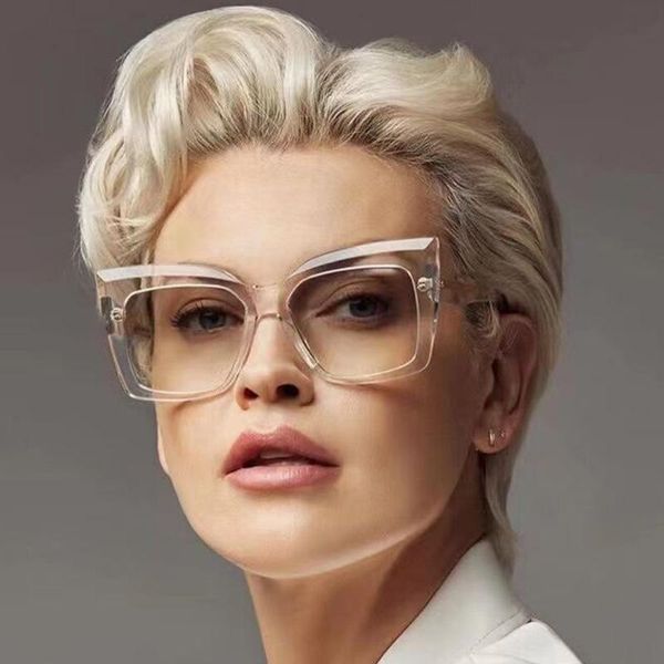 

sunglasses 2021 fashion cat eye women brand designer luxury ladies gradient sun glasses female uv400, White;black