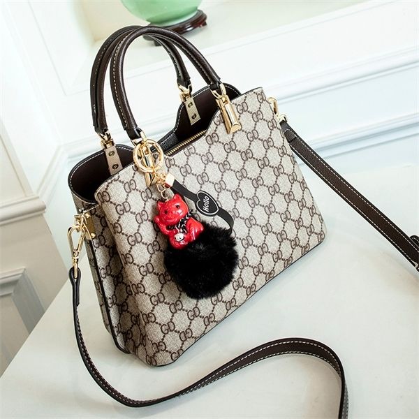 

purse new women's hand printed texture bag single shoulder messenger bag