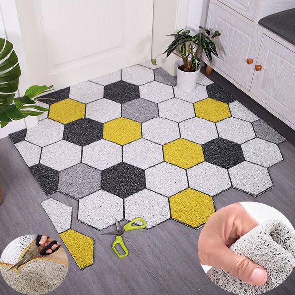 

carpets entrance door mat carpet anti-slip outdoor custom area nordic kitchen bathroom silk loop rug home decoration mats