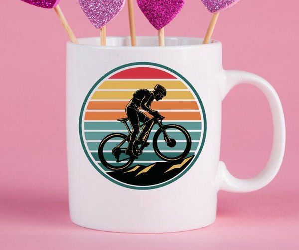 

mugs details about Â personalized mountain biking mug gift ideas cup