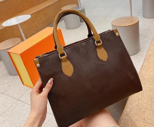 

fashion onthego m44925 m44926 women designers bags genuine leather handbags messenger crossbody shoulder bag totes bag wallet