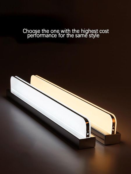 

wall lamps led mirror front lamp bathroom toilet dressing nordic modern simple cabinet