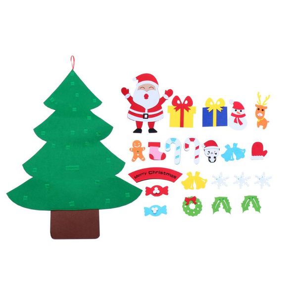 

christmas decorations interesting durable creative exquisite comfortable felt tree decor