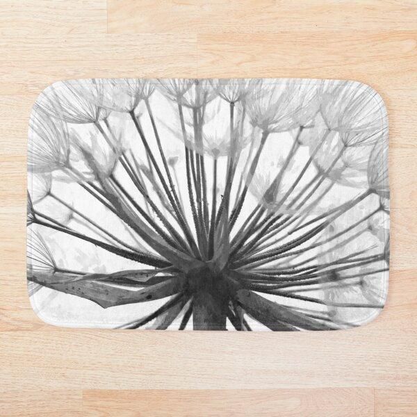 

bath mats black and white dandelion mat bathroom set mirrofiber cartoon rug