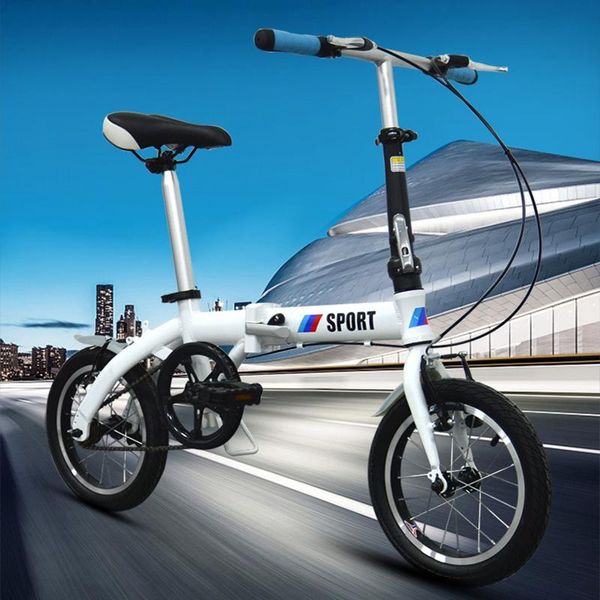

14inch double v brake aluminum alloy portable city folding b bikes