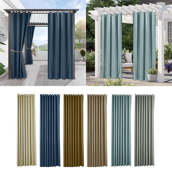 

curtain & drapes outdoor curtains for garden patio balloon of pavilion beach house 134x210cm
