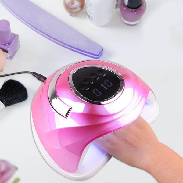 

lamp double light 168w uv source auto sensor nail machine for household personal health care curing gel1