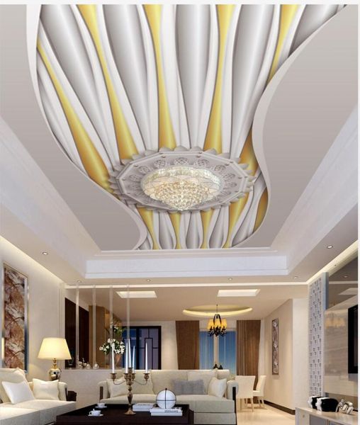 

wallpapers modern wallpaper for living room simple and creative 3d stereo relief ceiling mural murals