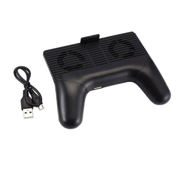 Controller di gioco Joystick G2 Staffa per radiatore ventola per telefono cellulare quattro in uno Controller tesoro di ricarica portatile universale