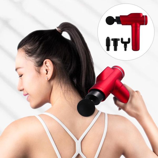 

set rechargeable muscle massager fascia tissue relaxing tool accessories