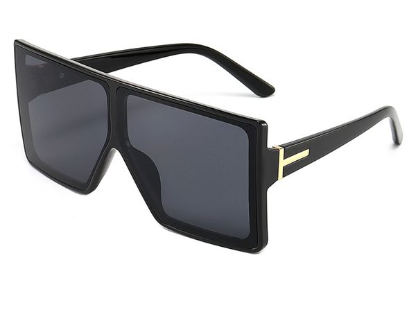 

the new square frame sunglasses for men and women, retro mixed-color lenses, goggles, uv 400, suitable for fashion, beach, driving, travel., White;black