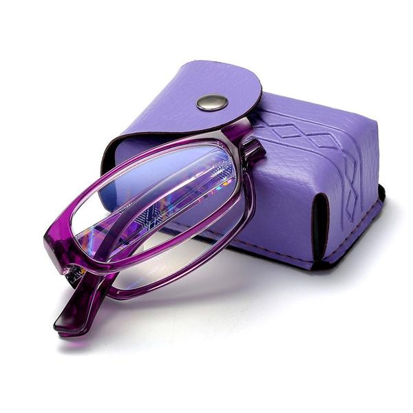 

sunglasses 2021 folding reading glasses women men presbyopia plastic frame optical hyperopia+1.0+1.5+2.0+2.5+3.0+3.5+4.0, White;black