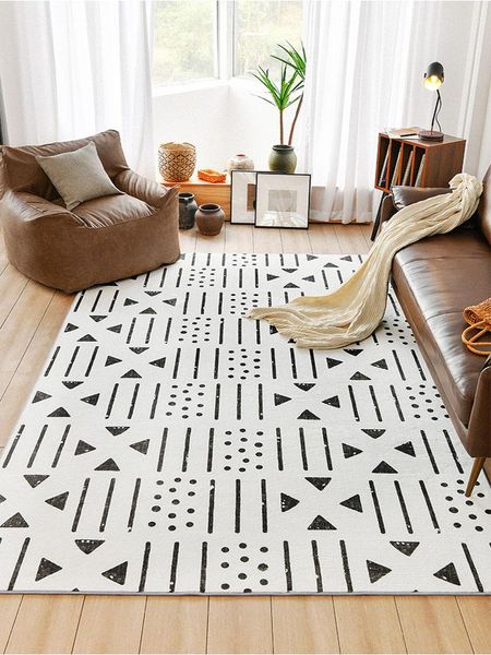 

carpets nordic morocco for living room home decoration shaggy carpet bedroom non-slip fluffy floor mat soft rug