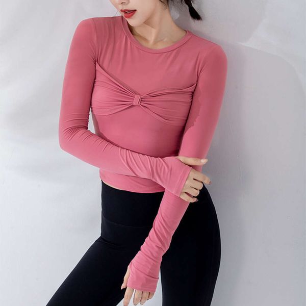 

women's tracksuits tracksuitsautumn sports women's tight long sleeve t-shirt running fitness blouse quick drying yoga suit 8vrg, Gray