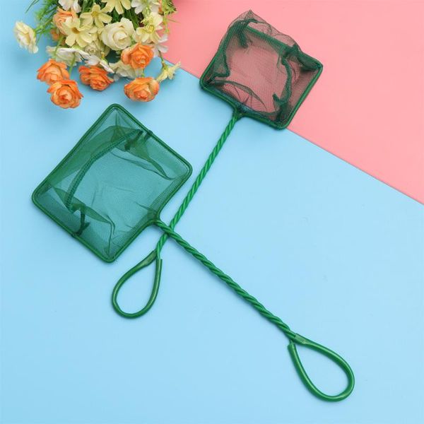 

decorations 2pcs aquarium accessories fish fishing net nylon network tear-resistant salvage