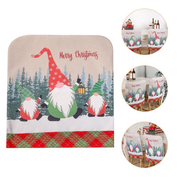 

chair covers fun and practical santa claus cover christmas decoration for a back