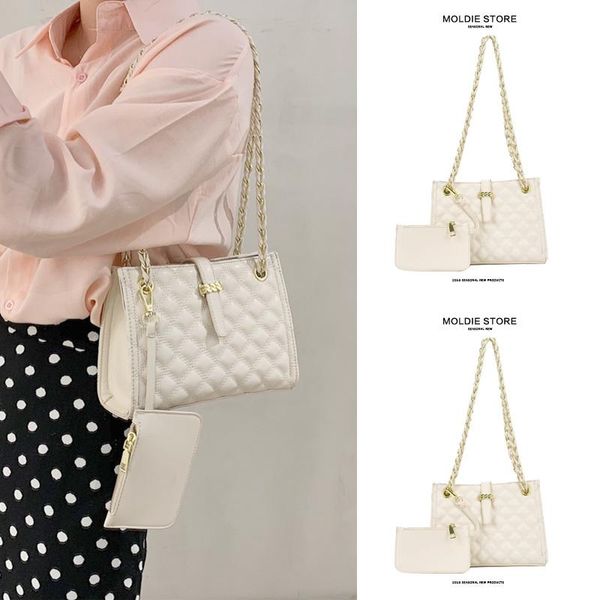 

cosmetic bags & cases niche design advanced sense commuting small fragrance big bag women 2021 fashion summer one shoulder messenger chain