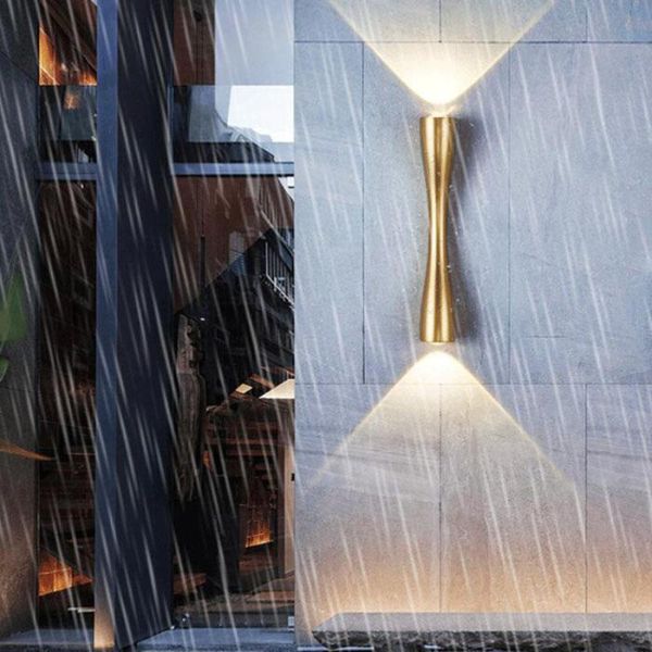 

outdoor wall lamps led light indoor home decor up and down lights waterproof bedroom living room staircase background lamp