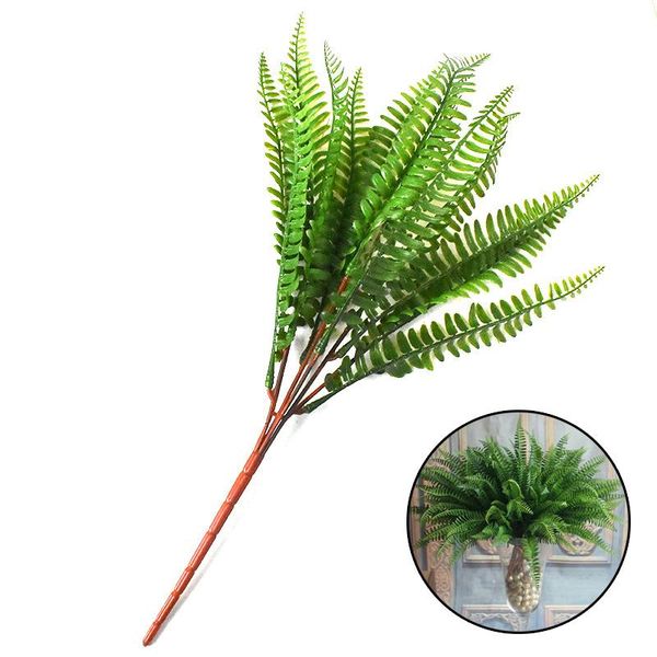 

decorative flowers & wreaths plastic lifelike artificial fern foliage bush plants indoor/outdoor wedding engagement anniversary decorations