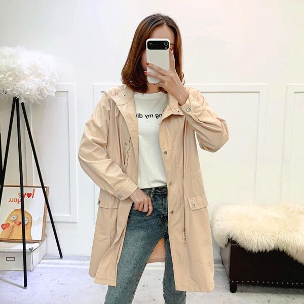 

women's trench coats fy001 coat for women, Tan;black