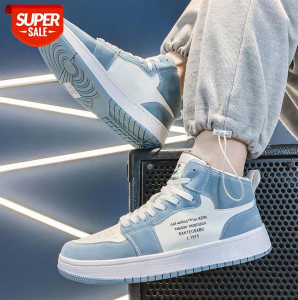 

aj men's shoes all-match sports casual high-sneakers men #254v