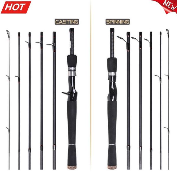 

boat fishing rods capaci carbon small sea pole fiber telescope rod travel spinning