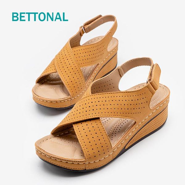 

summer sandals women shoes wedge heel beach casual fashion sandalias chaussure femme sandles female, Black