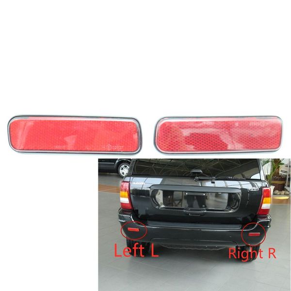 

car rear bumper lights reflector fog lamp for jeep grand cherokee 1999-2006