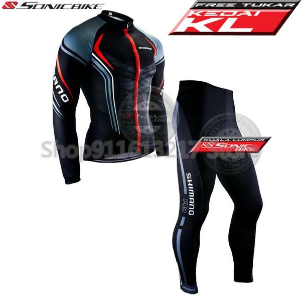 

[ return ] long sleeve cycling jersey pant - sm900b racing downhill jerseys sets, Black;blue