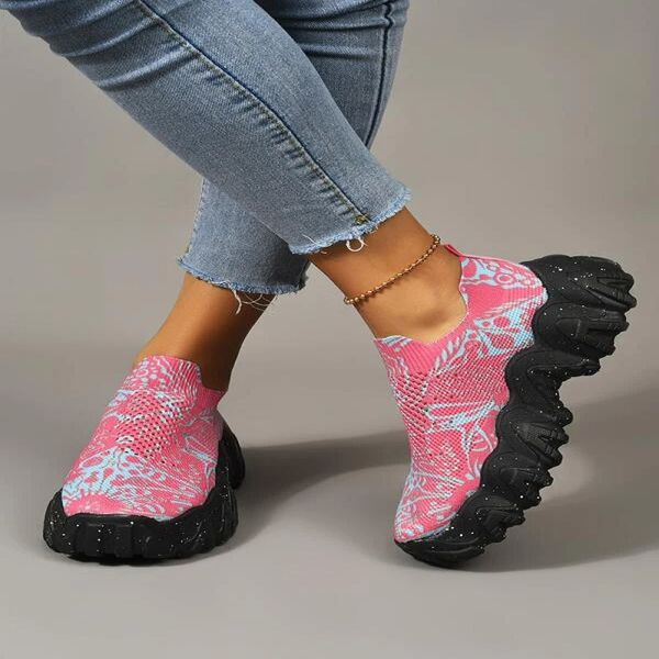 

station large casual one foot single shoes women 2021 new outdoor thick soled women's