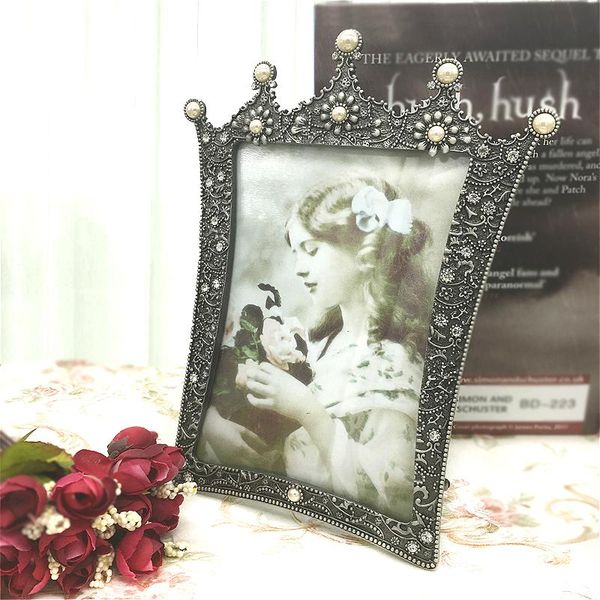 

frames and mouldings european luxury crown pearl po frame retro table 6 7 inch personality decoration picture