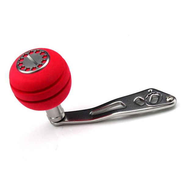

baitcasting reels kawa aluminum alloy reel handle of eva fishing knob accessory hole size 7*4/8*5mm left and right hand can exchange