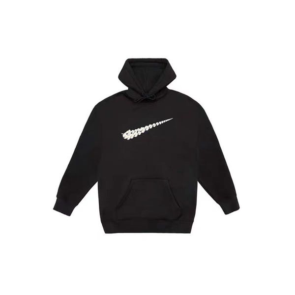 

paranoise spoof loose daisy gd same men's and women's plush sweater zwqp, Black