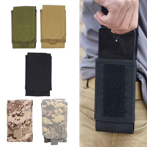 

outdoor bags durable tactical mobile holster hanging neck 5 colors oxford cloth sport