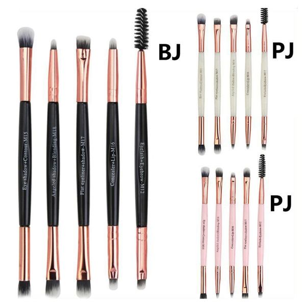 

makeup brushes 5pcs/set adjustable handle brush portable skin-friendly puff for lady facial beauty care accessories