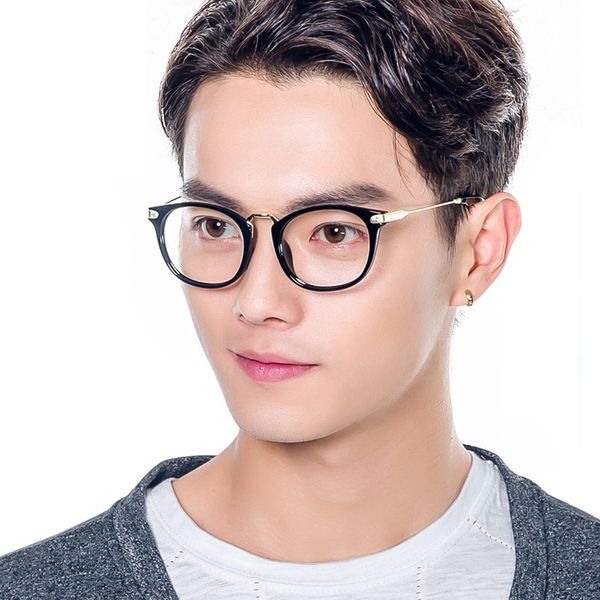 

luxury designer glasses vintage eyeglasses frame men women glasses man nerd fake eyewear spectacles for prescription myopia lens, White;black