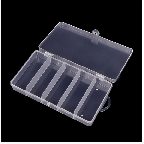 

fish bait box small size 5 medium grid fishing suit tools gear hook accessories sundry storage