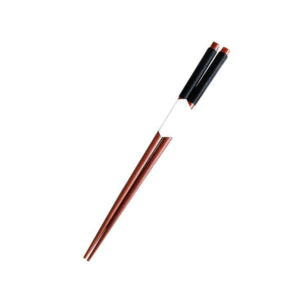 

chopsticks 3 pairs wooden pointed head household kinking skid resistance (black)