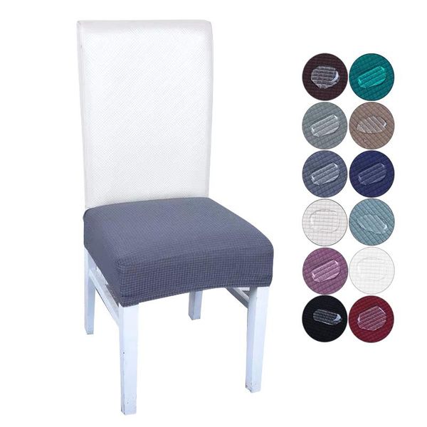 

chair covers waterproof seat cover soft luxurious office thick stretch dining room el banquet restaurant