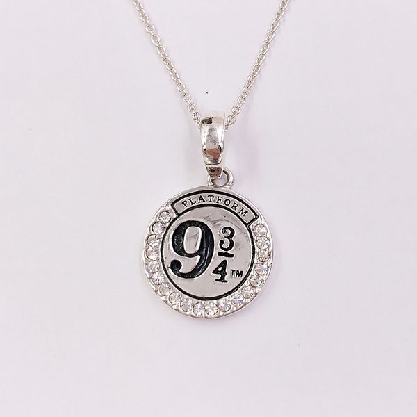 

charms jewelry making hary poter platform 9 3/4 925 sterling silver couples dainty necklaces for women men girl boys sets pendant birthday g